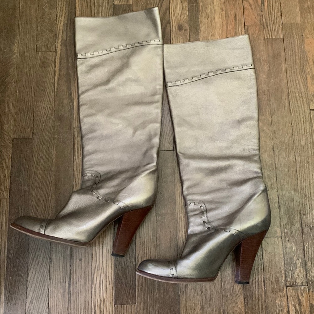 Marc Jacobs Silver Boots